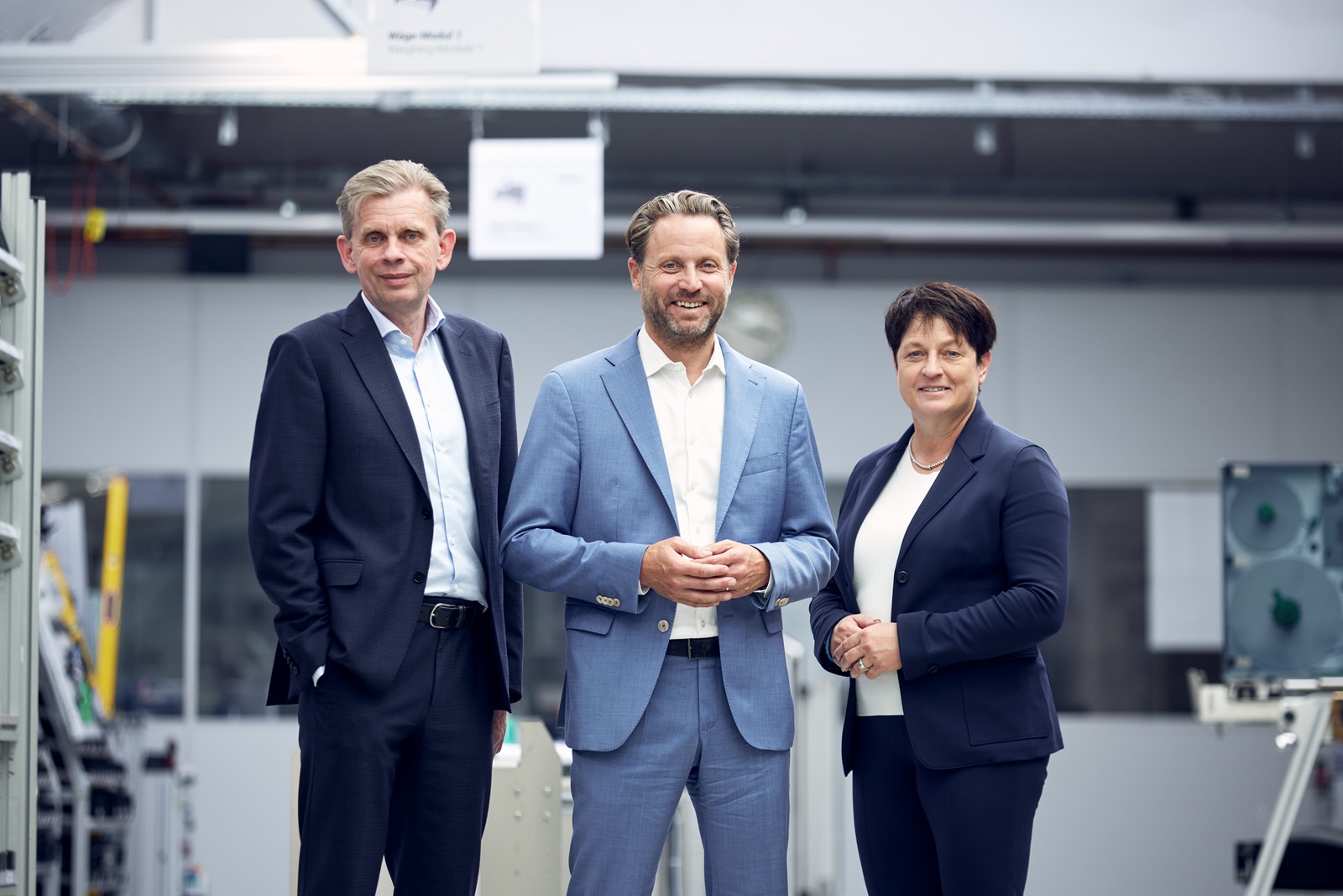 From left to right: Peter Riedel (COO), Andreas W. Kraut (CEO & Shareholder), Angela Kraut (CFO & Shareholder)